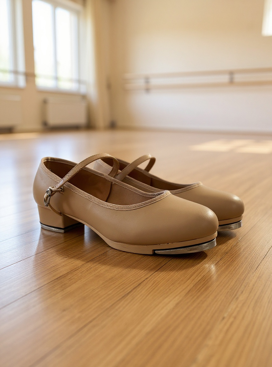 Tap Shoes - Tan