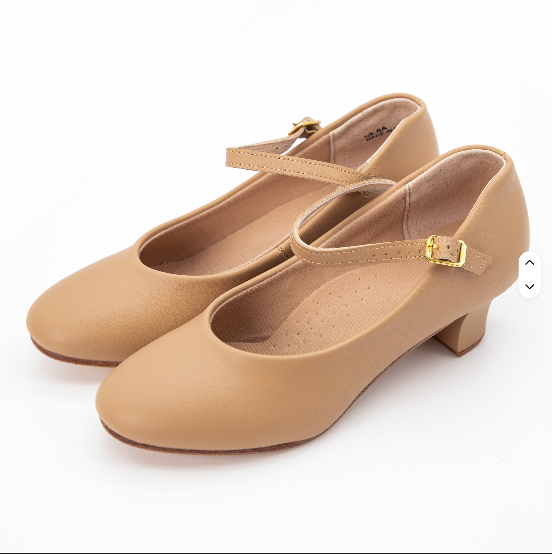 Tan Character Dance Heels